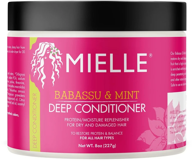 Mielle Organics 바바슈 앤 민트 딥 컨디셔너 227g x 4팩 - 쿠팡