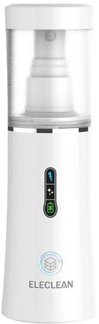 【ELECLEAN】e立淨 消毒噴霧製造機 輕巧便攜 一鍵啟動 安全無毒 適用於居家、辦公室、旅行, 1個