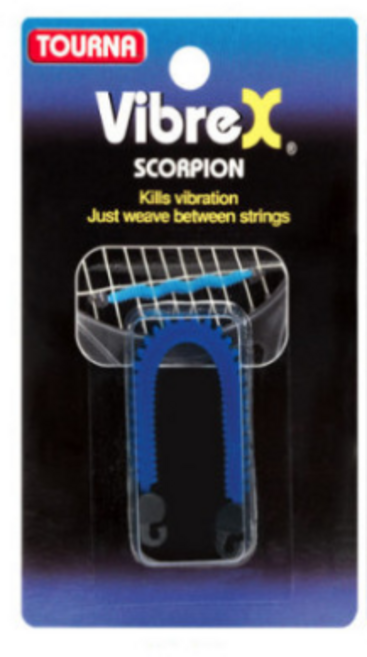 투나 스콜피온 지렁이 댐프너 테니스라켓 엘보링, 1개, 블루