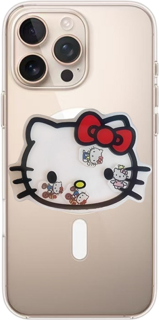 BuyChoo 플로팅 키티 스마트톡, 1개, 블랙