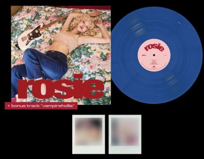 [LP] 로제(ROSÉ) - ROSÉ first studio album ‘rosie’ vinyl (vampirehollie edition blue) [블루 컬러 LP]
