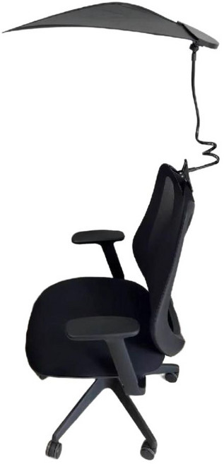 사무실에어컨바람막이 비침 차단 나뭇잎 가리개 형광등 햇빛 침대 모니터 가림막 천장 캐노피, 2. 녹색 2중골격