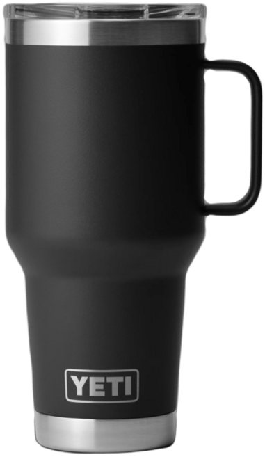 예티 텀블러 20온즈 591ml 램블러 트레블 머그 YETI Travel Mug, 3.블랙, 1개