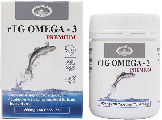 네이쳐스탑 rTG 오메가3 프리미엄 850mg 90정, 1개 - 쿠팡