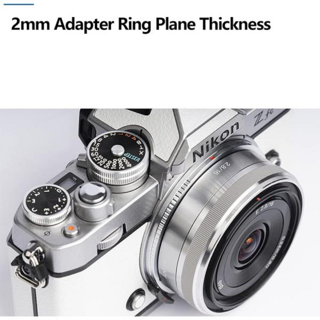 소니 E용 렌즈 어댑터 마운트 메가탭 FE-Z 니콘 Z 자동 초점 ETZ21 Pro/ETZ21, 01 etz 21, 1개
