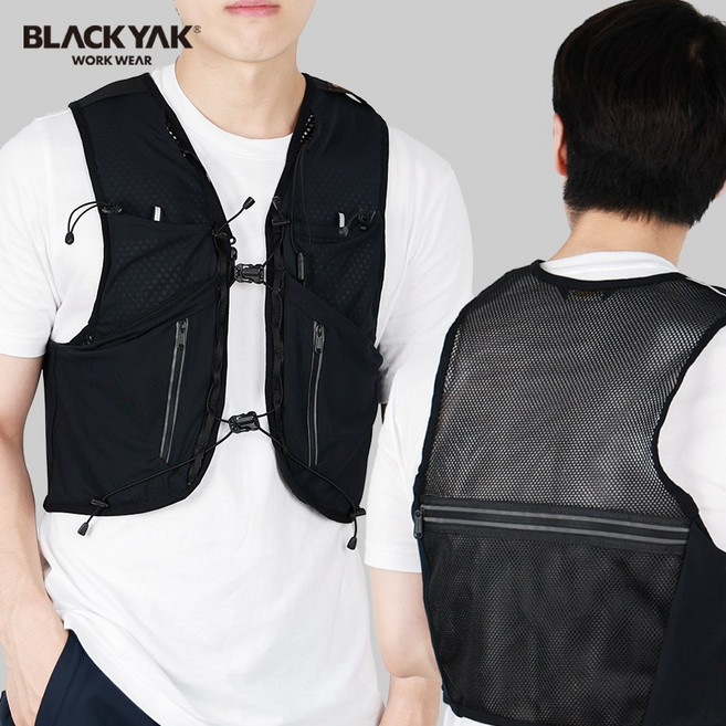 블랙야크 트레일러닝 메쉬 등산조끼 스포츠 베스트
