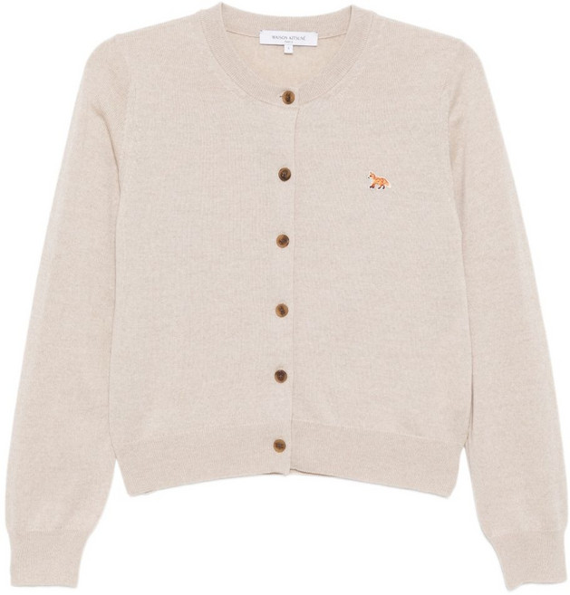 메종키츠네 베이비 폭스 패치 가디건