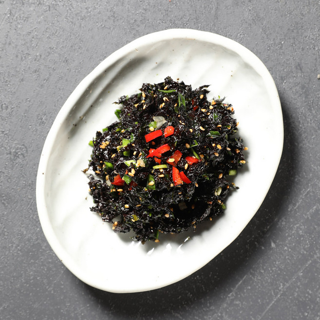 [반찬가게 찬장] 건파래무침 수제반찬 집밥 반찬 배달 맛집, 70g, 1개
