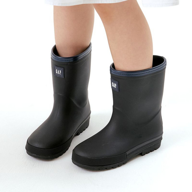 갭 슈즈 GAP 로엔 키즈 레인부츠 블랙