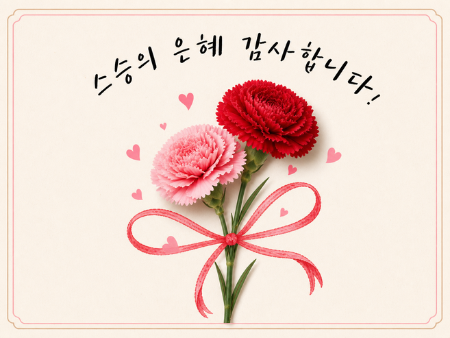 [리틀수니 현수막] 스승의날 현수막 대형스승의날배경 어린이집 유치원 단체놀이 빠른배송 240*160, AS012