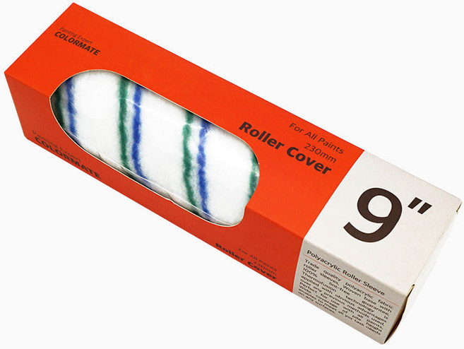 페인트롤러 커버 리필로라 겸용롤러 로라붓 중모 9인치, 5개