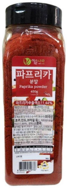 이슬나라 파프리카분말, 400g, 1개