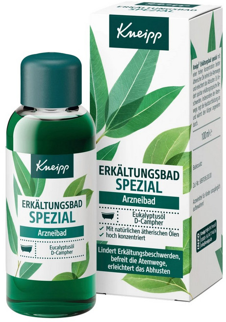 크나이프 유칼립투스 바쓰오일 입욕제 100ml, 1개