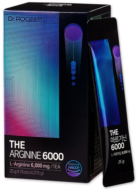 THE 아르기닌 6000 액상 스틱 15p, 375g, 1개