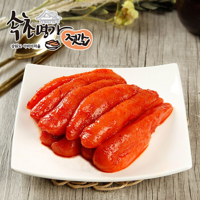 [속초명가젓갈] 탱글탱글 튼실한 저염 명란젓갈 A급 프리미엄 정란, 600g, 2개