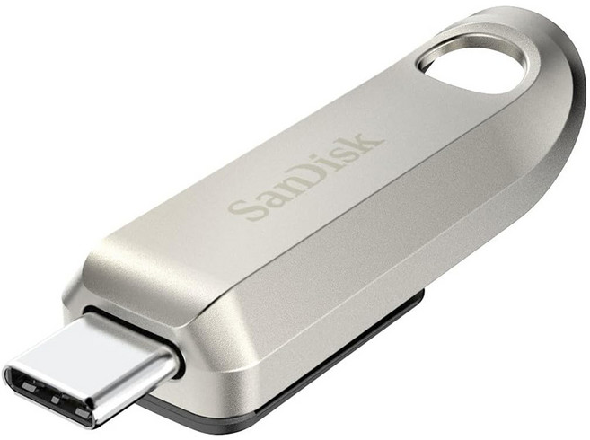 SANDISK Ultra Luxe CZ75 USB Type-C 高速 隨身碟 高達 400MB/s, 128GB, 1個