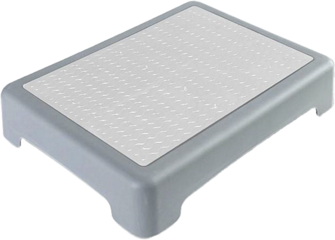 노인보조계단 어르신 안전 미끄럼방지 논슬립 발판 받침대, 그레이, 1개