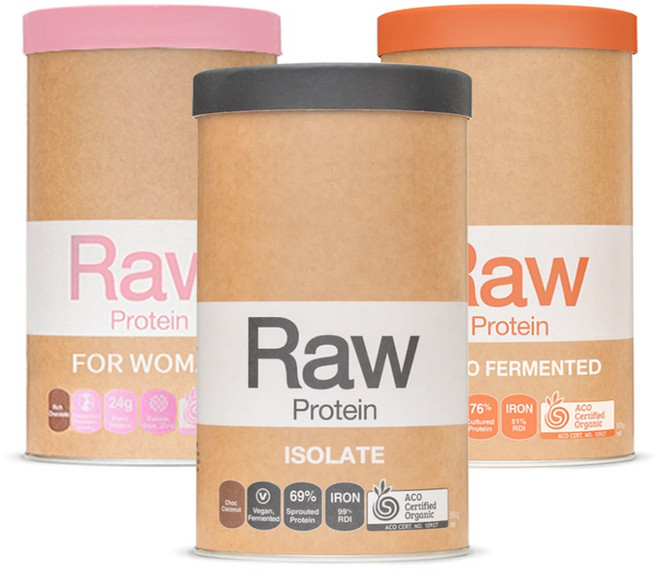 [아마조니아] Raw 식물성 단백질 쉐이크 1kg 라우 프로틴 파우더, 1개