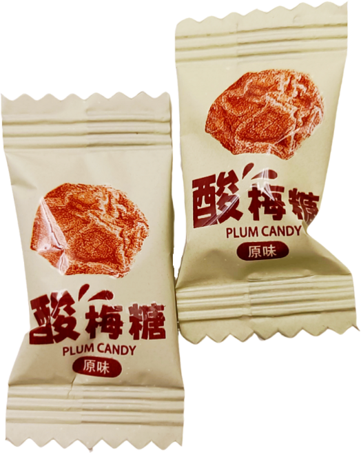 酸梅糖 原味, 500g, 1個