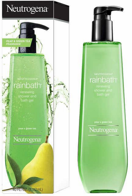 뉴트로지나 뉴트로지나 레인 베스 샤워 젤 그린티 Neutrogena Neutrogena Rainbath Shower Gel Green Tea & Pear, 1개, 1.182L