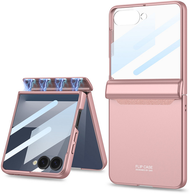 커버지원 실리콘 하이브리드 360 힌지 보호 휴대폰 케이스