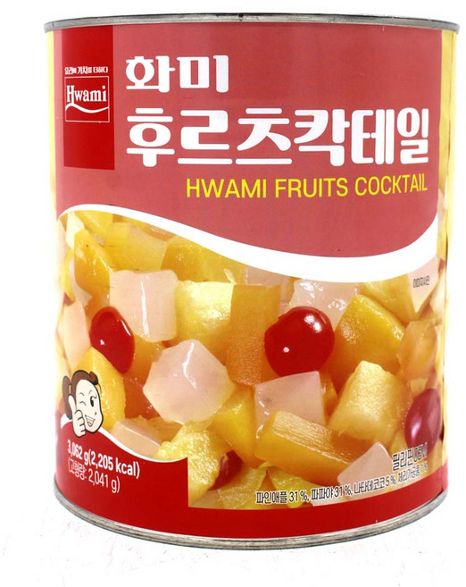 화미 후르츠 칵테일, 3.062kg, 1개