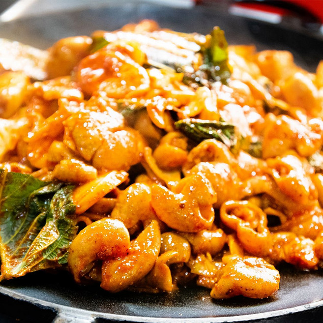 30년 전통 퇴계원 이모네 돼지 알곱창 국내산 한돈 양념 곱창 캠핑 차박 밀키트, 180g, 3개