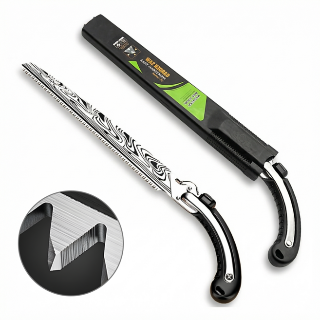 나무톱 빠른절단 톱날 강력절단 오래가는 다용도 절단 공구, 1개