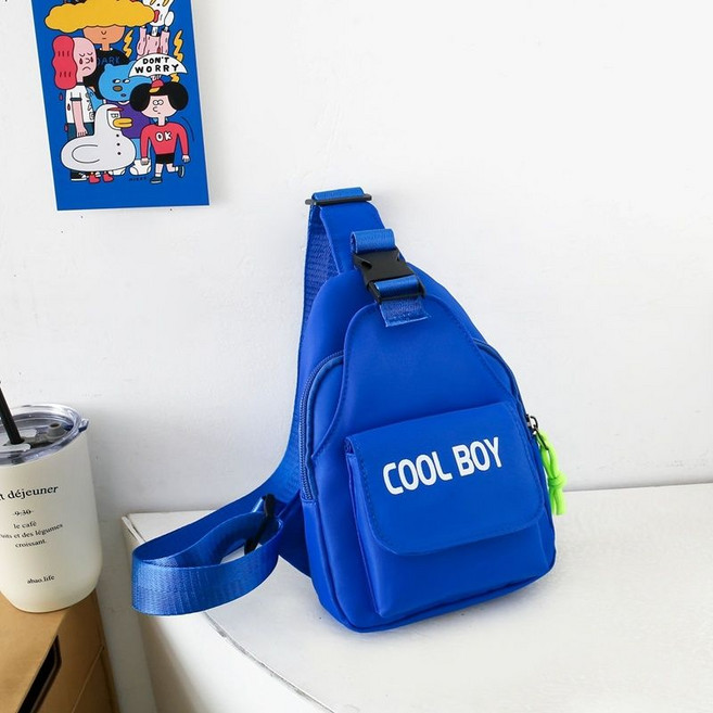 더채움 남아 프리미엄 슬링백 가방