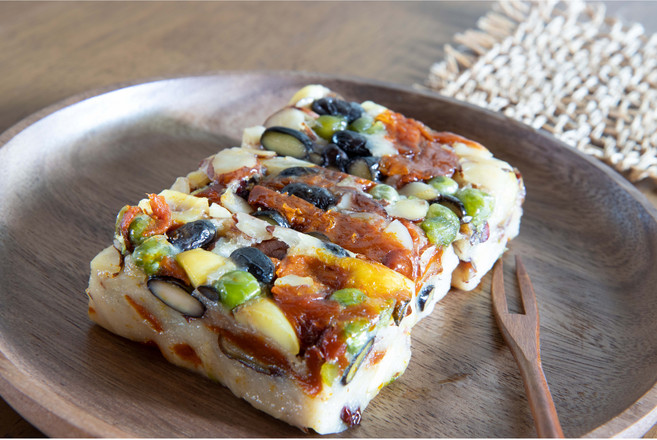 오복떡본가 건강 무설탕 영양찰떡 6종 호박 흑미 영양 현미 약밥 구름 식사대용 떡 10개 30개, 75g, 1세트, 현미영양찰떡 10개