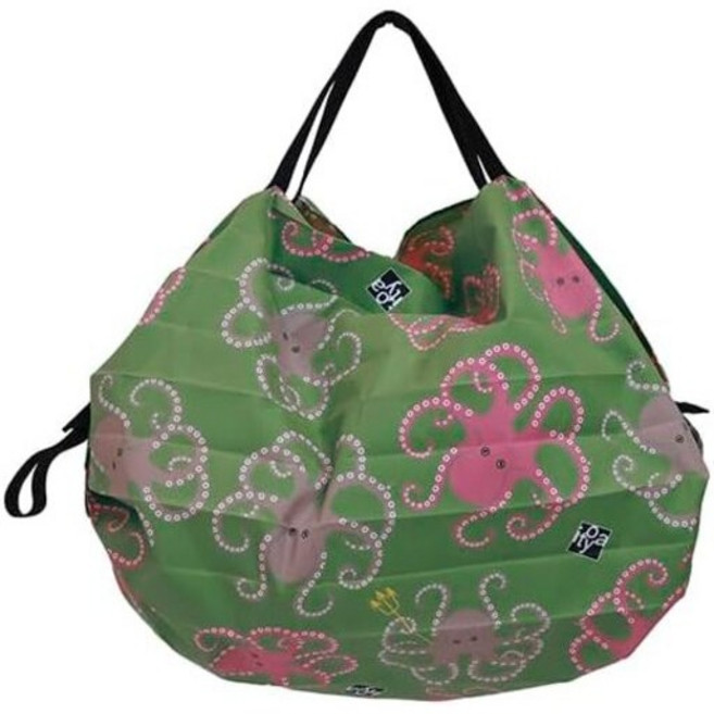 이토야 슈파토 장바구니 컴팩트 백 S 그린핑크