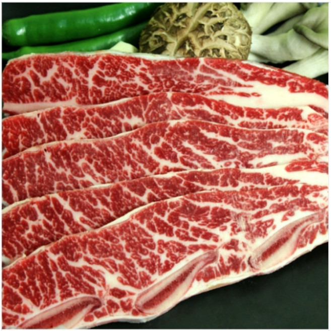 미트나라 초이스급 LA갈비 꽃갈비 6~8번 1KG, 1개