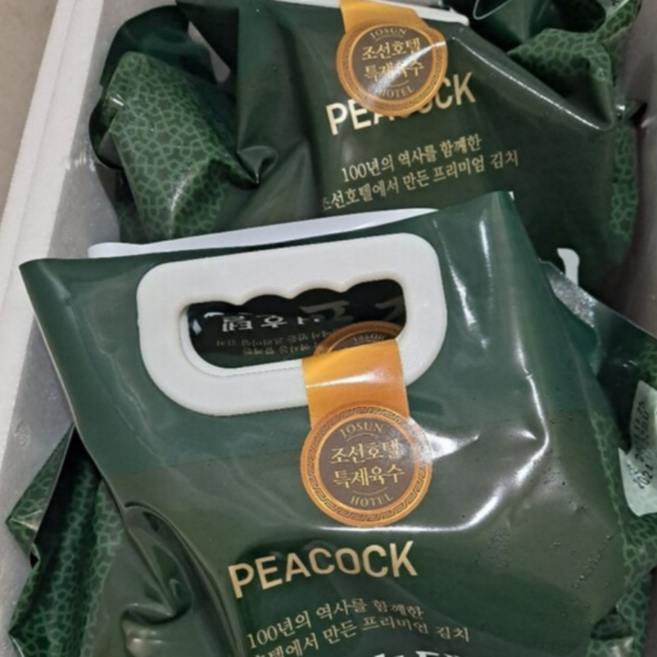 피코크 조선호텔 김치 포기김치, 4kg, 2개