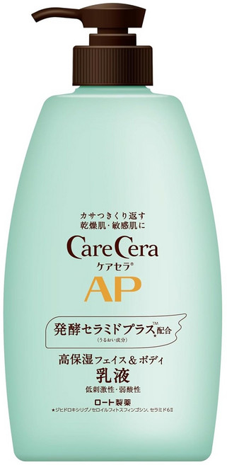 CARECERA AP 臉部&身體乳液 大容量, 1個, 400ml