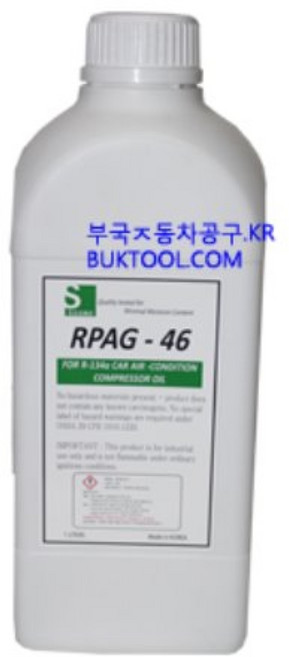 점도가 진한 R-134a 차량용 에어컨 신냉매오일 1L, 1개, RPAG-46