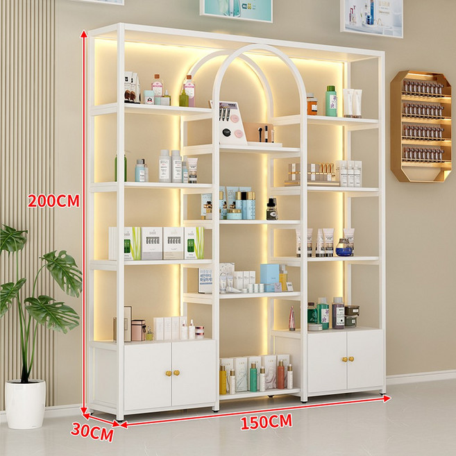 매장상품진열대 가방정리대 옷가게 소품진열 상품 골드프 높이 의류 150 매대 매장상품, 180 30 200화이트랙 등대