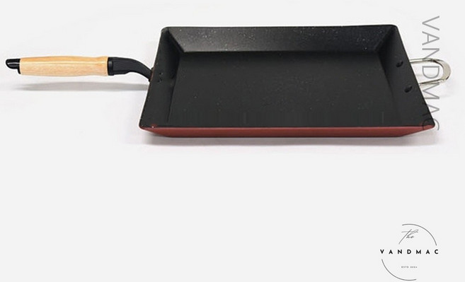 후라이팬 사각 계란말이팬 전부침 조리팬 대 업소용 브이앤맥 수납용품