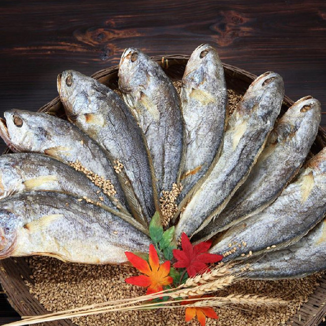 보리굴비 찐보리굴비 (부세) 10마리, 찐보리굴비 10마리, 1개