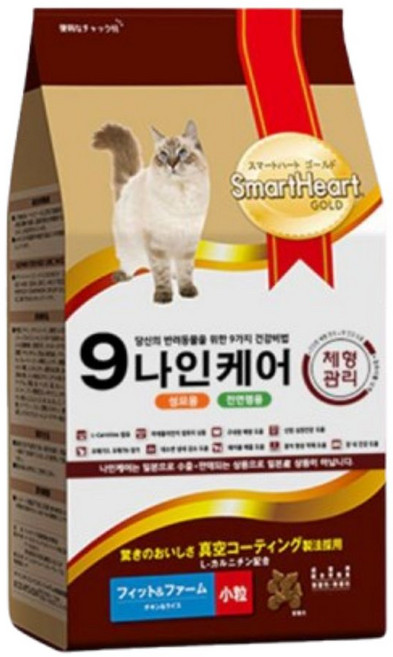 나인케어 체형관리 고양이 건식사료 6kg+마이캣츄 2P, 6kg, 1