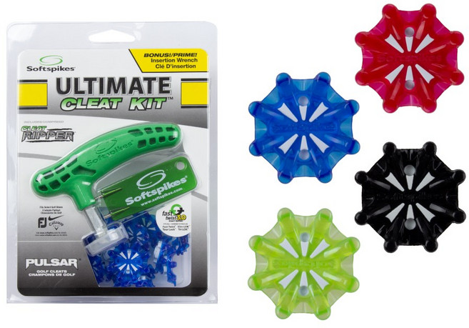 펄사 트리락 골프화 스파이크 + 만능렌치, 그린 14E0T2ULT-SW-B, 1개