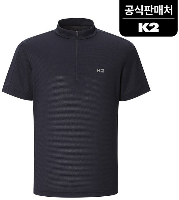 K2 공식 남성 등산복 메쉬 반팔 집업 티셔츠 GMM25292N9 (정상가:99 000)