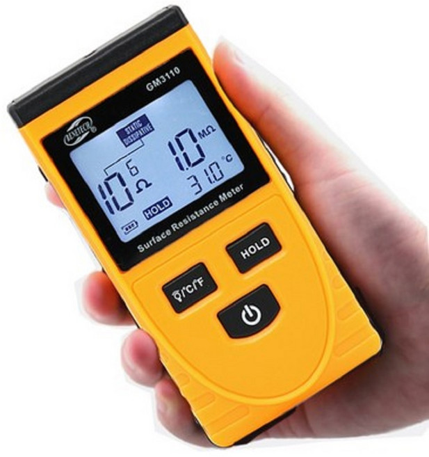 BENETECH 표면저항측정기 접지테스터기 GM3110, 1개