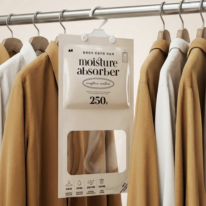 올챌린지 옷걸이 제습제 250g 20개입, 20개, 360ml