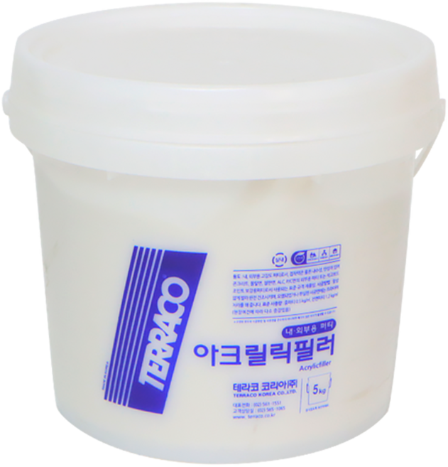 테라코 아크릴릭필러 5kg 내외부용, 1개