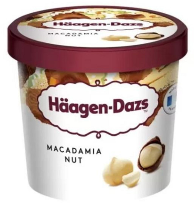 하겐다즈 마카다미아넛 (미니컵) 100ml, 2개