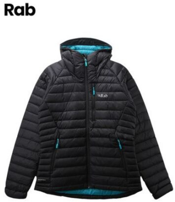 랩 Rab 마이크로라이트 알파인 자켓 W (QDB-13-BL) 3020183
