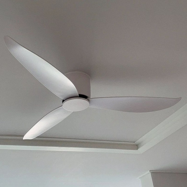 SOVE 소브 실링팬 42 화이트 A2 거실 107cm, 42인치 화이트 테일리스 리모컨 B, 기본 색상