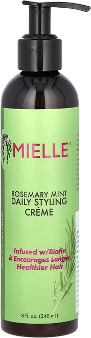 Mielle 데일리 스타일링 크림 로즈메리 민트 240ml(8fl oz), Mielle데일리스타일링크림로즈메리민트240ml8flo, 1개, 240ml - 쿠팡