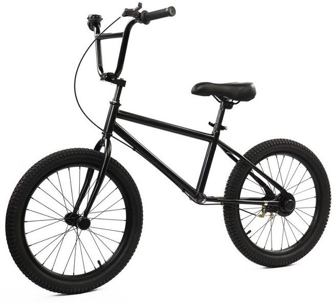 묘기 자전거 스턴트 바이크 18인치 20인치 입문용 BMX 액션 스포츠 회전 성인 초보자, 1개