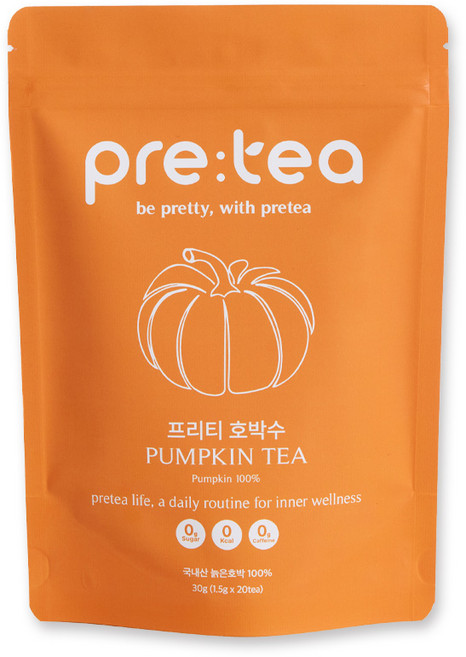 프리티 호박수 티백, 1.5g, 20개입, 1개